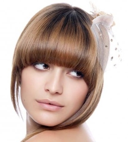 Fashionable bangs for long hair. Haircuts - news 2020, photo