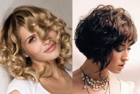 Long-term hair curling for medium, long, short hair. Carving and biowaving, step-by-step instructions with photos