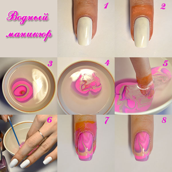 Nail design with tape for short and long nails. Photos, ideas with rhinestones, scotch tape. Master class: how to make a manicure with gel polish