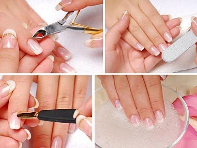 Nail design with tape for short and long nails. Photos, ideas with rhinestones, scotch tape. Master class: how to make a manicure with gel polish