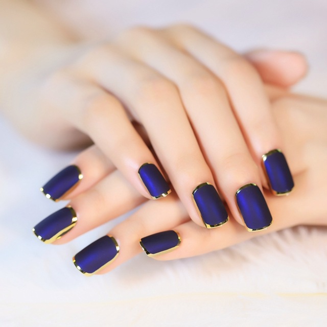 Nail design with tape for short and long nails. Photos, ideas with rhinestones, scotch tape. Master class: how to make a manicure with gel polish