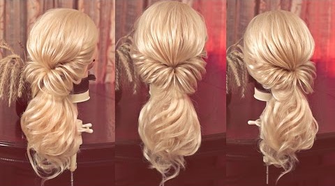 Greek hairstyle for long hair with a bandage. Step by step instructions with photo