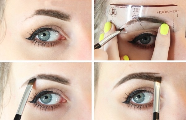 How to properly paint eyebrows with a pencil. Instruction with photo and video