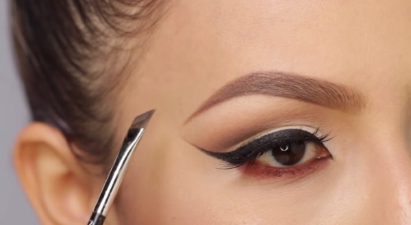 How to properly paint eyebrows with a pencil. Instruction with photo and video