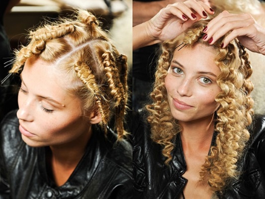 How to make beautiful waves on your hair: large and small, retro, beach, light, Hollywood