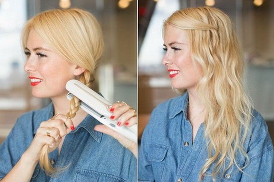 How to make beautiful waves on your hair: large and small, retro, beach, light, Hollywood