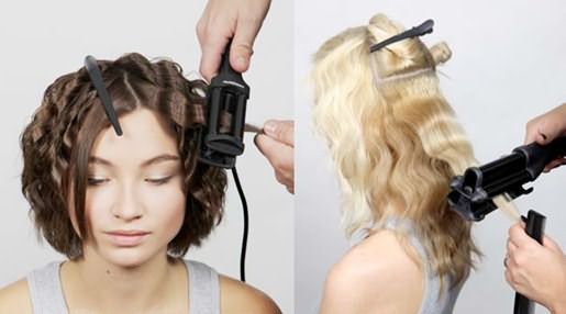 How to make beautiful waves on your hair: large and small, retro, beach, light, Hollywood