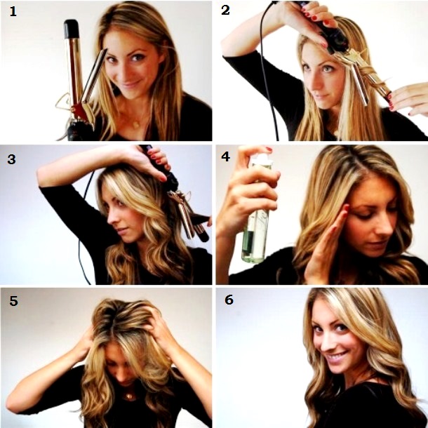 How to make beautiful waves on your hair: large and small, retro, beach, light, Hollywood