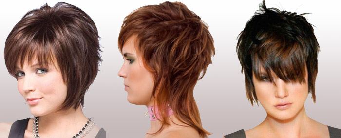 Cascade for short hair. Photo haircuts front and back, with bangs and without, styling for a round, oval, square face