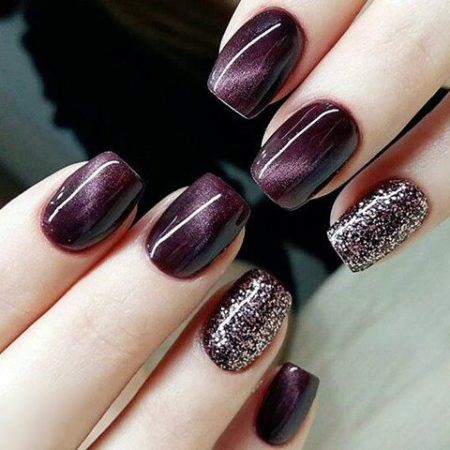 Manicure Cat's Eye. Idee di design per unghie corte e lunghe. Istruzioni passo passo con foto