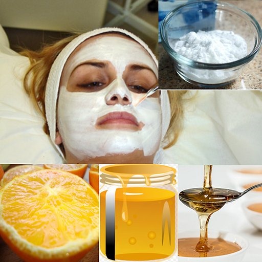 Face mask with baking soda for wrinkles, acne, blackheads, age spots. Recipes and home use