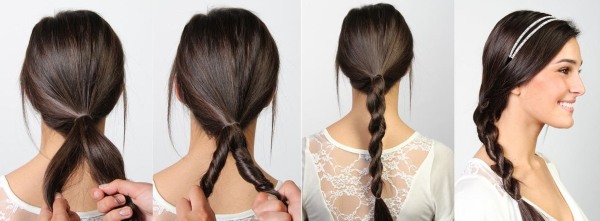 Weaving braids for medium hair for yourself and for children: beautiful, voluminous. Step-by-step instructions with photos for beginners