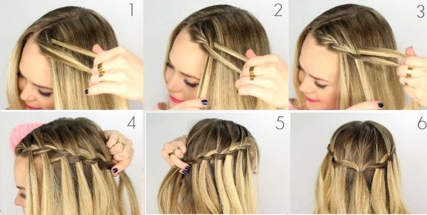 Weaving braids for medium hair for yourself and for children: beautiful, voluminous. Step-by-step instructions with photos for beginners