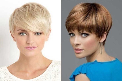 Modische Frisuren für ein rundes Gesicht. Styling für jeden Tag und jede Feier. Fotos und Tipps von Stylisten