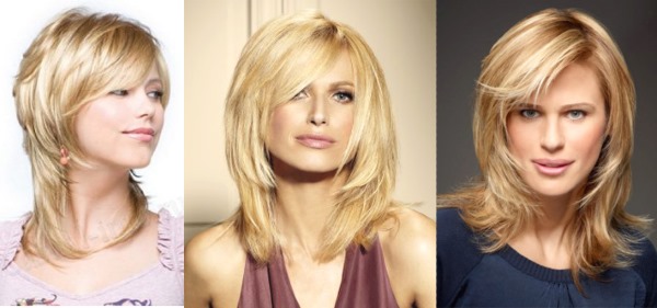 Modische Frisuren für ein rundes Gesicht. Styling für jeden Tag und jede Feier. Fotos und Tipps von Stylisten