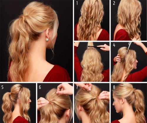 Hairstyles for medium hair for a celebration. DIY beautiful styling ideas in stages, with and without bangs. A photo