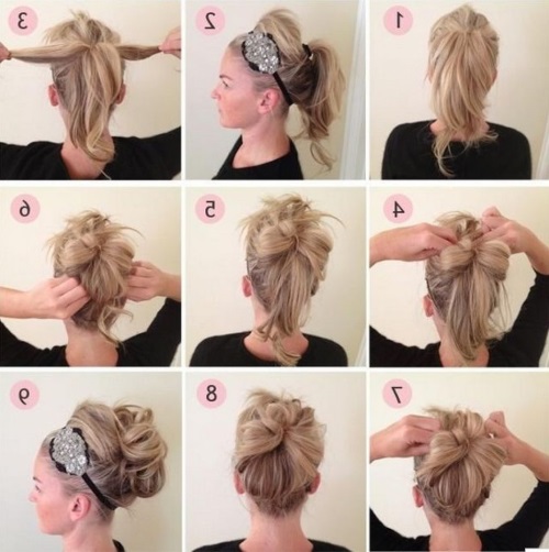 Hairstyles for medium hair for a celebration. DIY beautiful styling ideas in stages, with and without bangs. A photo