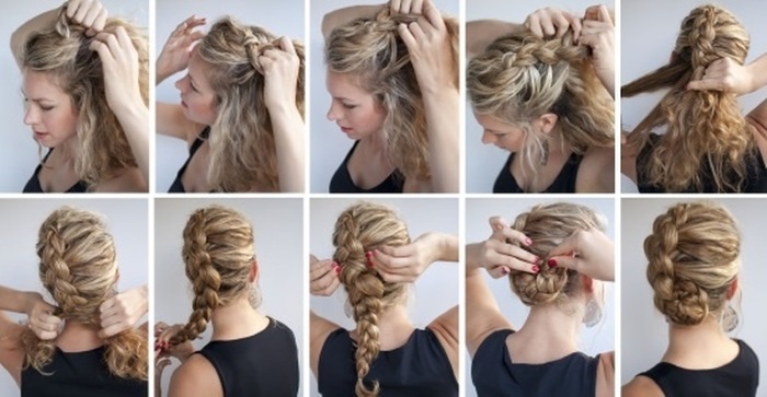 Beautiful hairstyles for long and medium hair with your own hands. Who is suitable, how to do it. Step-by-step instructions with photos and videos