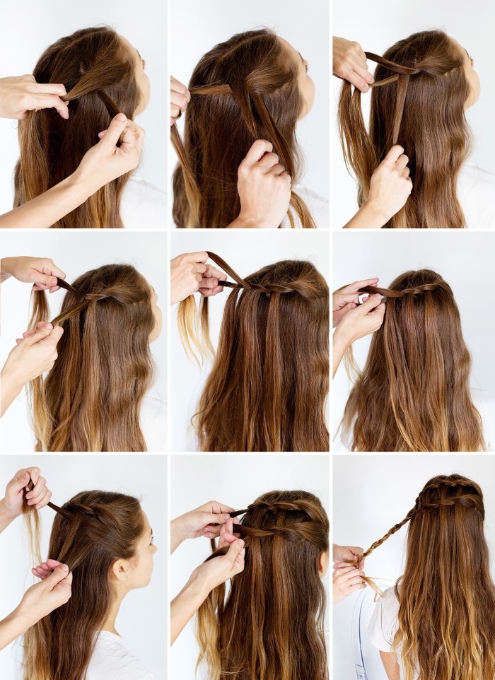 Beautiful hairstyles for long and medium hair with your own hands. Who is suitable, how to do it. Step-by-step instructions with photos and videos