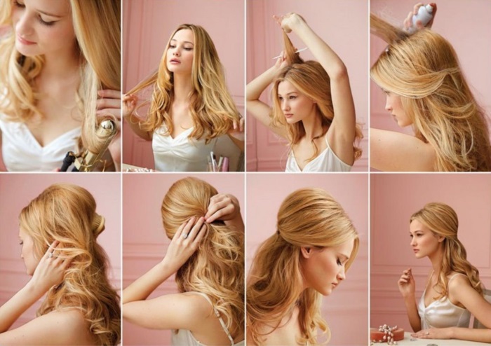 Beautiful hairstyles for long and medium hair with your own hands. Who is suitable, how to do it. Step-by-step instructions with photos and videos