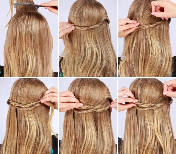 Beautiful hairstyles for long and medium hair with your own hands. Who is suitable, how to do it. Step-by-step instructions with photos and videos