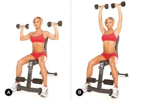 Workouts for gaining muscle mass for girls: strength, cardio workout, warm-up