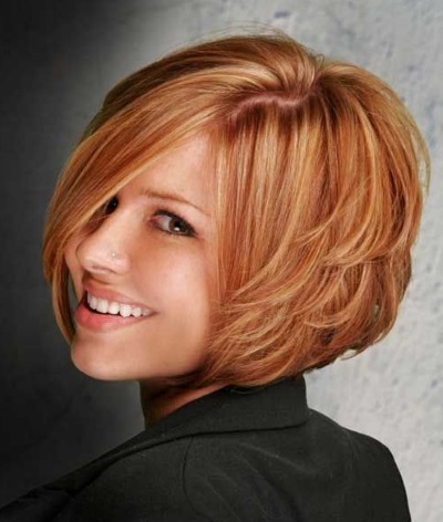 Elongated bob for long and medium hair: even, with elongated front strands, with and without bangs