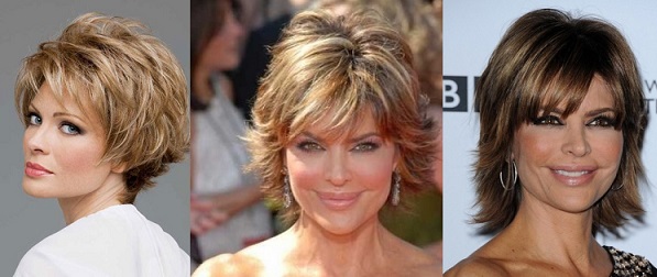 Asymmetric haircuts for women for short hair for a round face, oval, triangular. Photo, front and back views