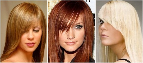 Bangs 2020 for medium hair: oblique, torn, beautiful, short, cascade, asymmetry. Fashion trends with photos