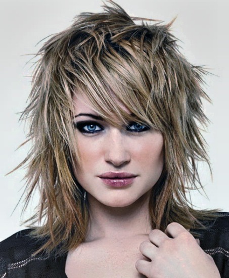 Bangs 2020 for medium hair: oblique, torn, beautiful, short, cascade, asymmetry. Fashion trends with photos