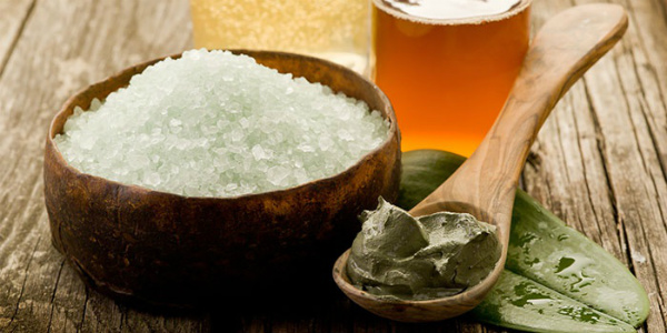 Scrub for scalp from hair loss. Recipes with butter, clay, sea salt. How to prepare and use at home