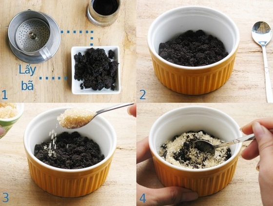 Scrub from coffee grounds for face and body, for weight loss from cellulite. Recipes with honey, salt, sugar, butter. How to prepare and use at home