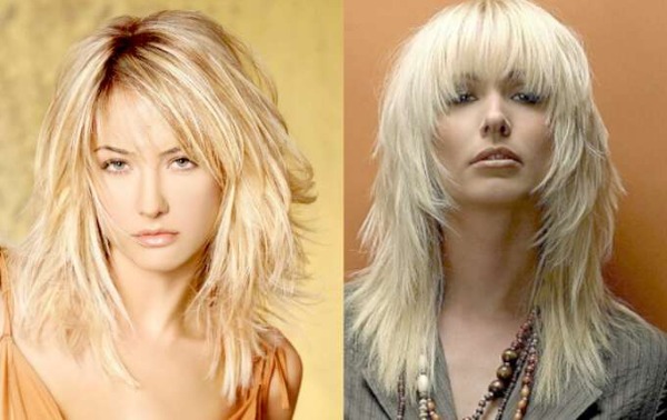 Stylish haircuts for women for long hair by face type, with and without bangs. New items 2020, photo