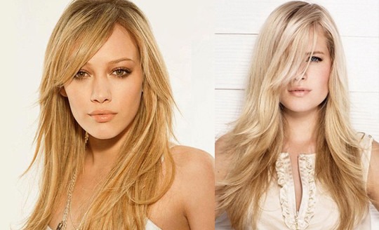 Stylish haircuts for women for long hair by face type, with and without bangs. New items 2020, photo