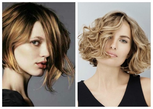 Fashionable women's haircuts in 2020 for short hair. Photo, front and back views