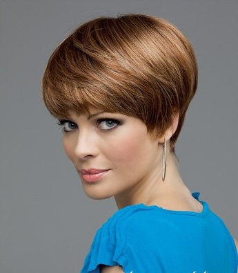 Fashionable women's haircuts in 2020 for short hair. Photo, front and back views