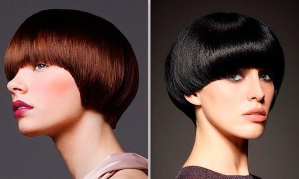 Fashionable women's haircuts in 2020 for short hair. Photo, front and back views