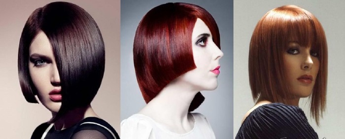 Fashionable women's haircuts in 2020 for short hair. Photo, front and back views