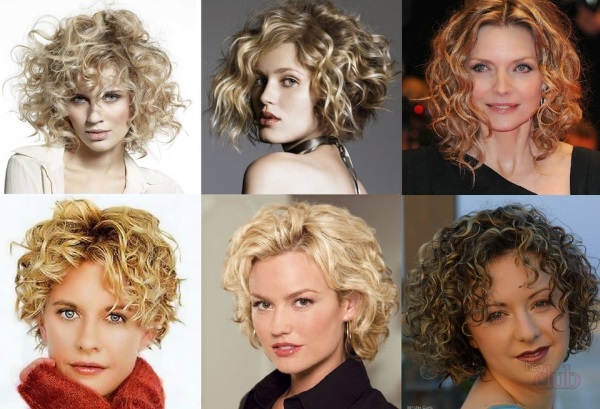 Fashionable beautiful women's haircuts for curly hair of medium length: with bangs and without, not requiring styling. New for 2020