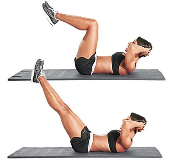 Exercises for slimming legs and hips in a week for women with dumbbells, weights, with a rubber band, fitball