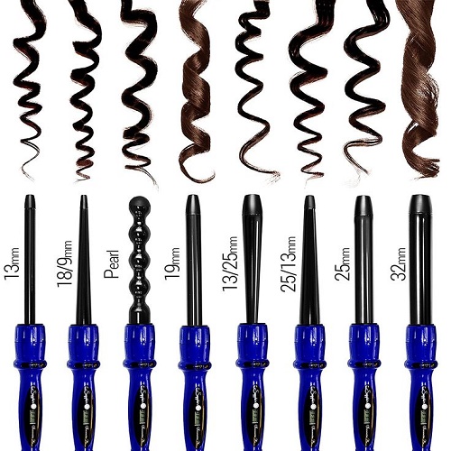 Come girare un ferro arricciacapelli con clip, ugello, Babyliss, Sinbo, conico, con una spirale, onda di Eric, carota