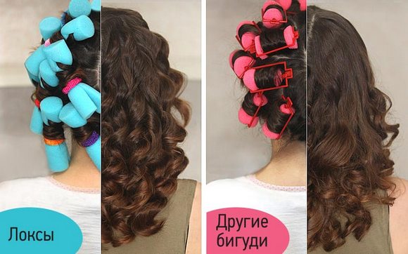 How to wind hair on curlers with a stick, Velcro, papillotes, spirals