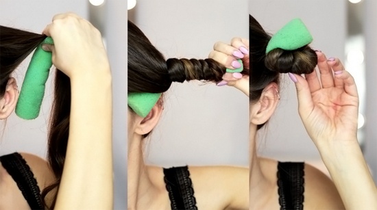 How to wind hair on curlers with a stick, Velcro, papillotes, spirals