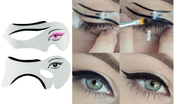 How to draw arrows in front of your eyes with eyeliner in stages. Beautiful to herself, perfect and even. Photo, video tutorials