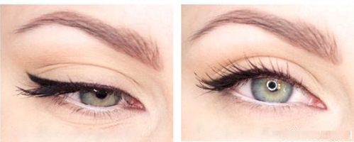 How to draw arrows in front of your eyes with eyeliner in stages. Beautiful to herself, perfect and even. Photo, video tutorials