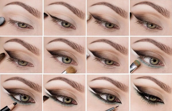 How to draw arrows in front of your eyes with eyeliner in stages. Beautiful to herself, perfect and even. Photo, video tutorials