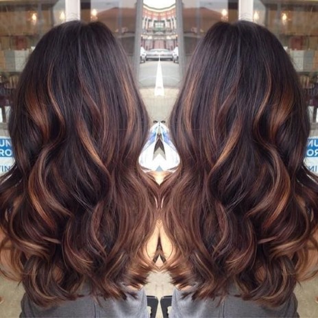 Beautiful highlights on dark hair: short, medium, long. How it looks, who suits it, how to do it step by step. A photo