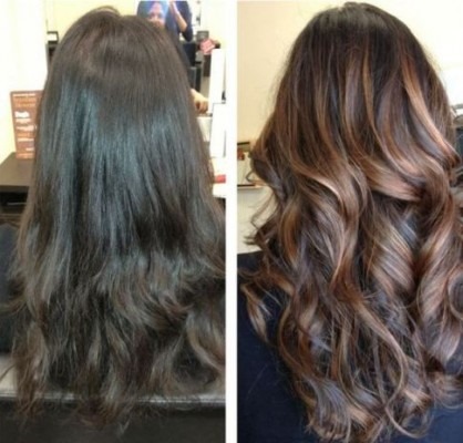 Beautiful highlights on dark hair: short, medium, long. How it looks, who suits it, how to do it step by step. A photo