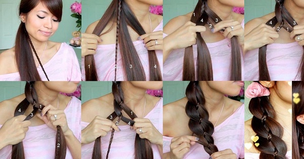 Beautiful braids for long hair for girls and girls. Step-by-step instructions on how to weave, photos and weaving patterns