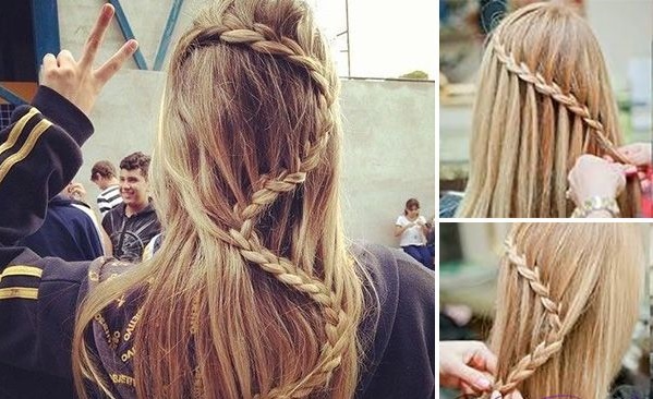 Belle trecce per capelli lunghi per ragazze e ragazze. Istruzioni dettagliate su come tessere, foto e modelli di tessitura